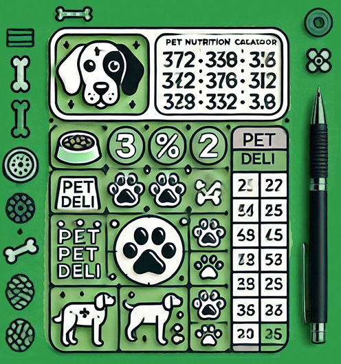 Pet Deli Nutrition Calculator